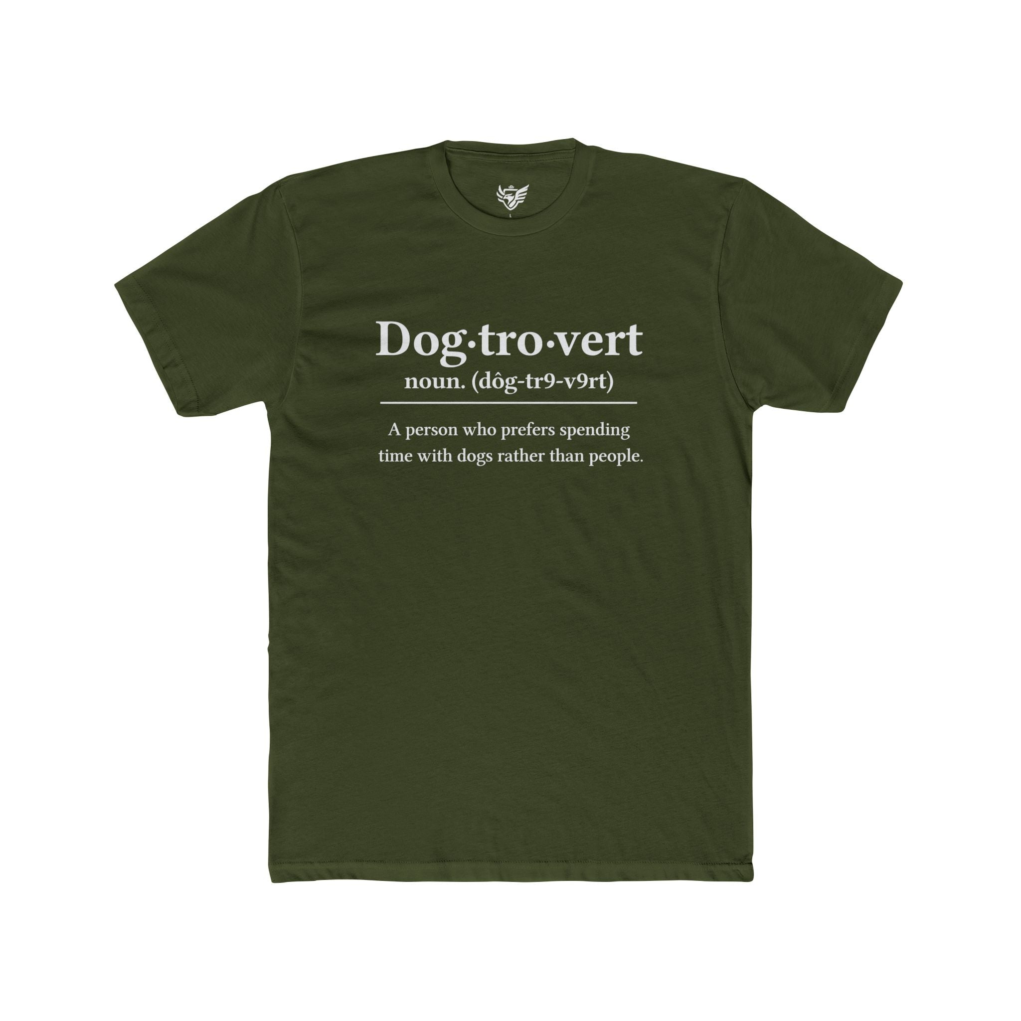 Dog-Tro-Vert Cotton Crew Tee