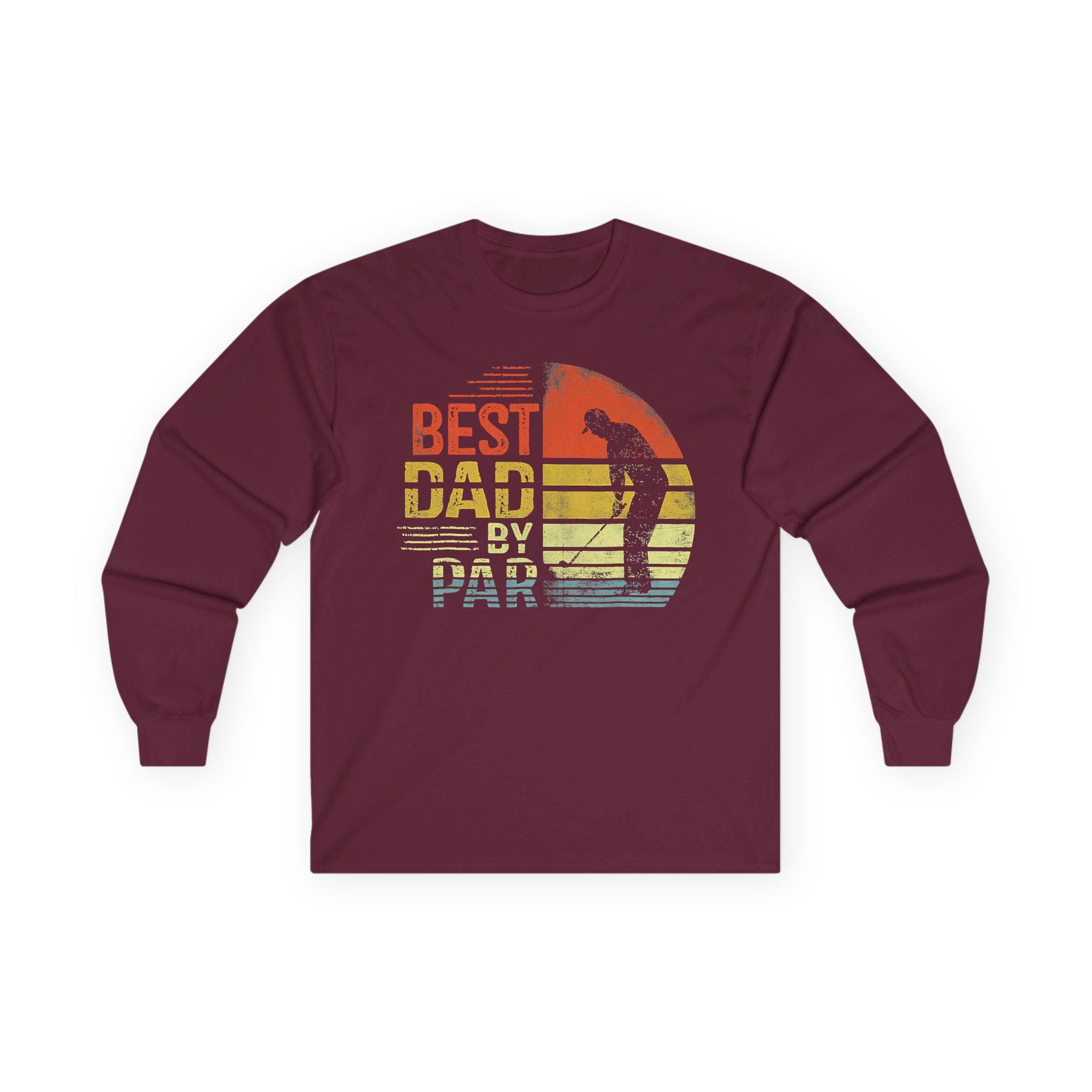 Best Dad By Par Cotton Long Sleeve Tee