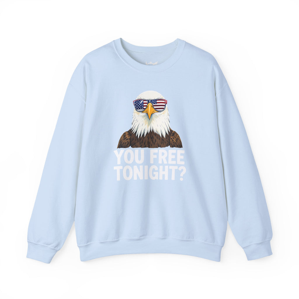 You Free Tonight? Heavy Blend™ Crewneck Sweatshirt