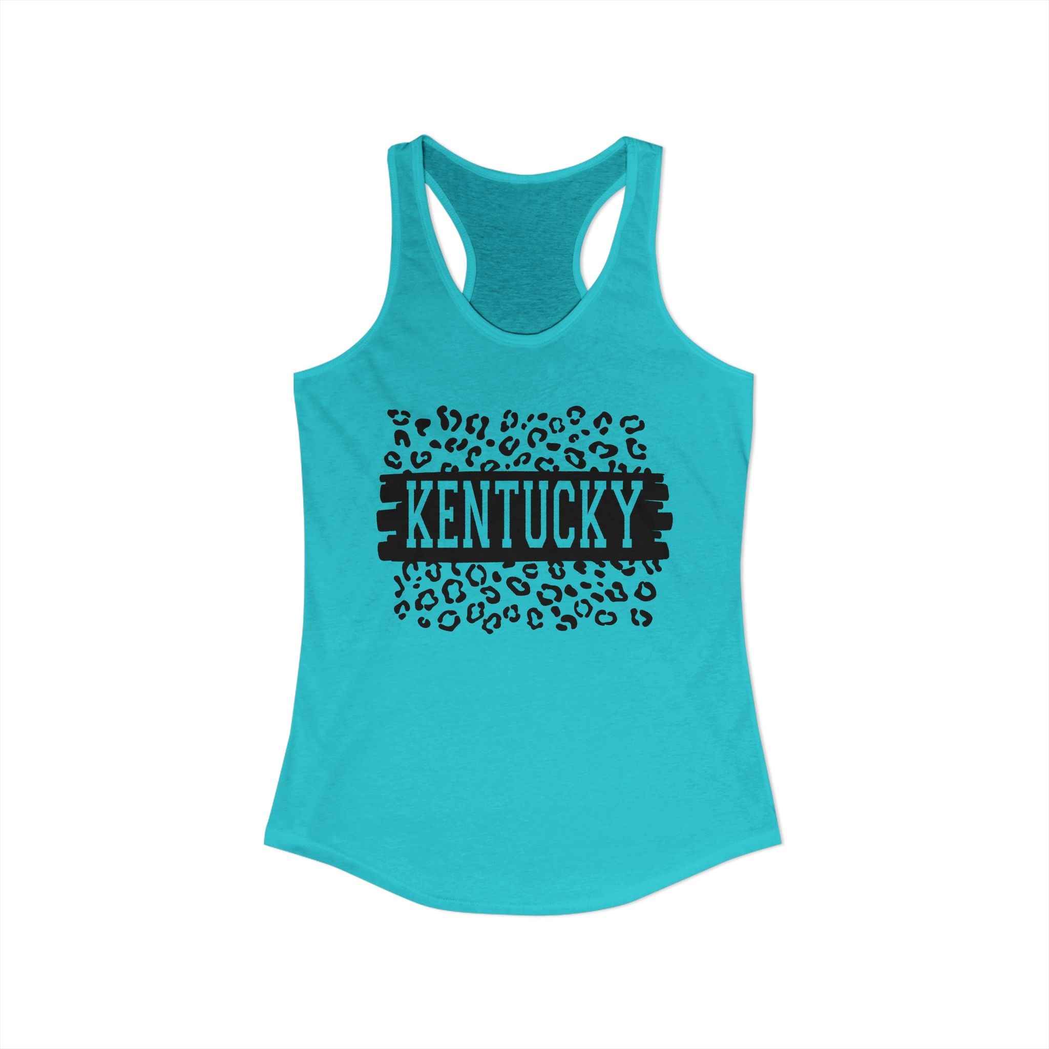Women's KY Leopard Ideal Racerback Tank