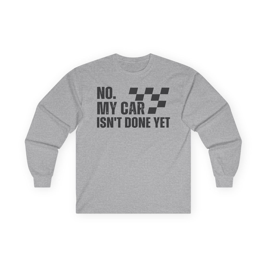 Unfinished Cotton Long Sleeve Tee