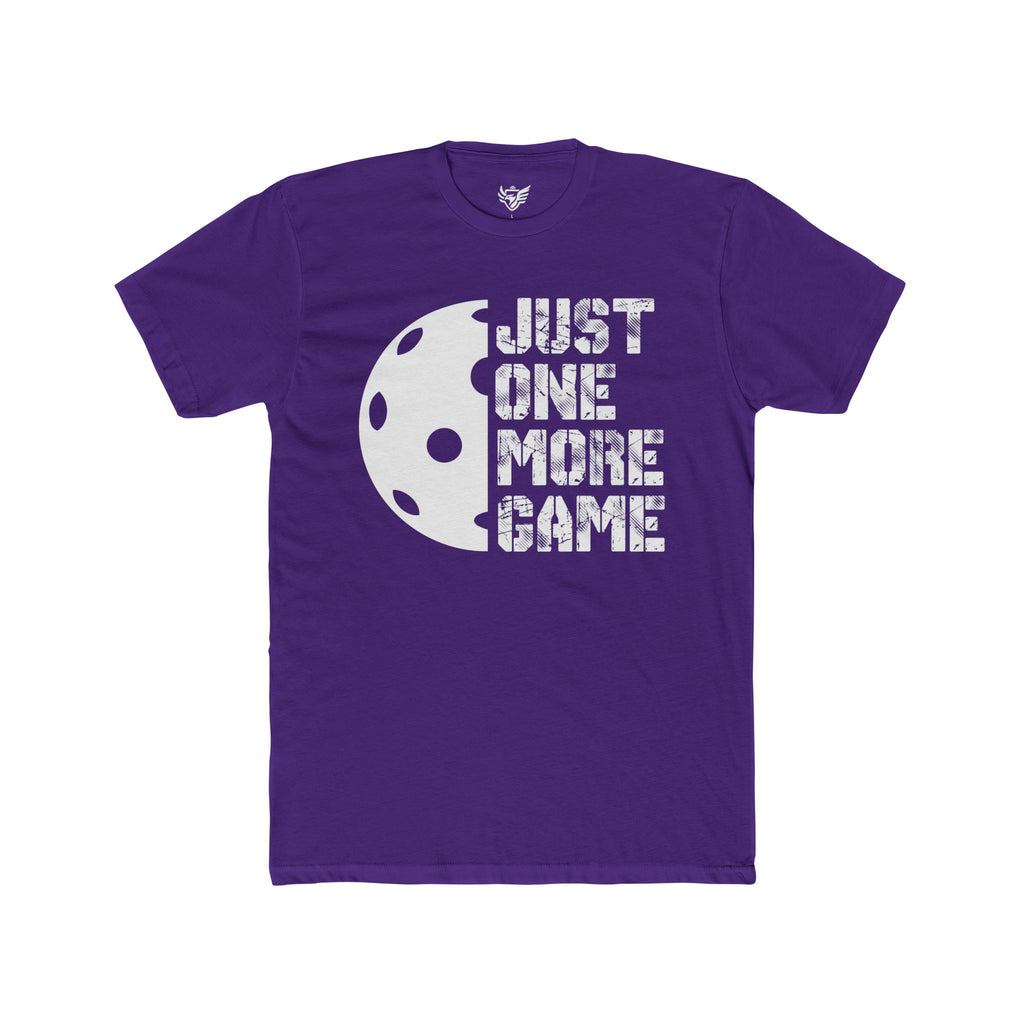 Just One More Game Cotton Crew Tee