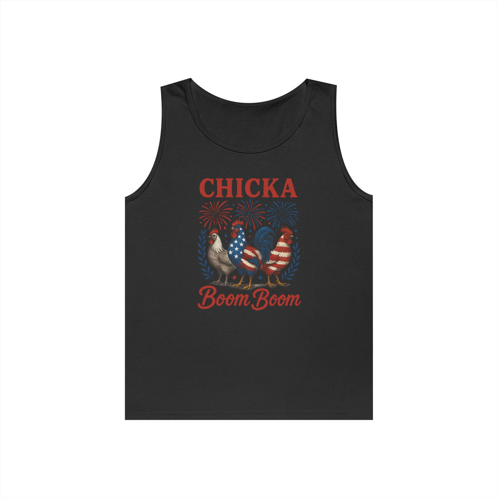 Chicka Boom Boom Heavy Cotton Tank Top