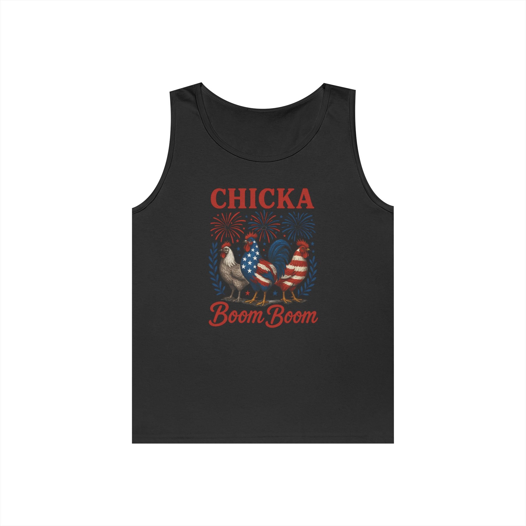 Chicka Boom Boom Heavy Cotton Tank Top