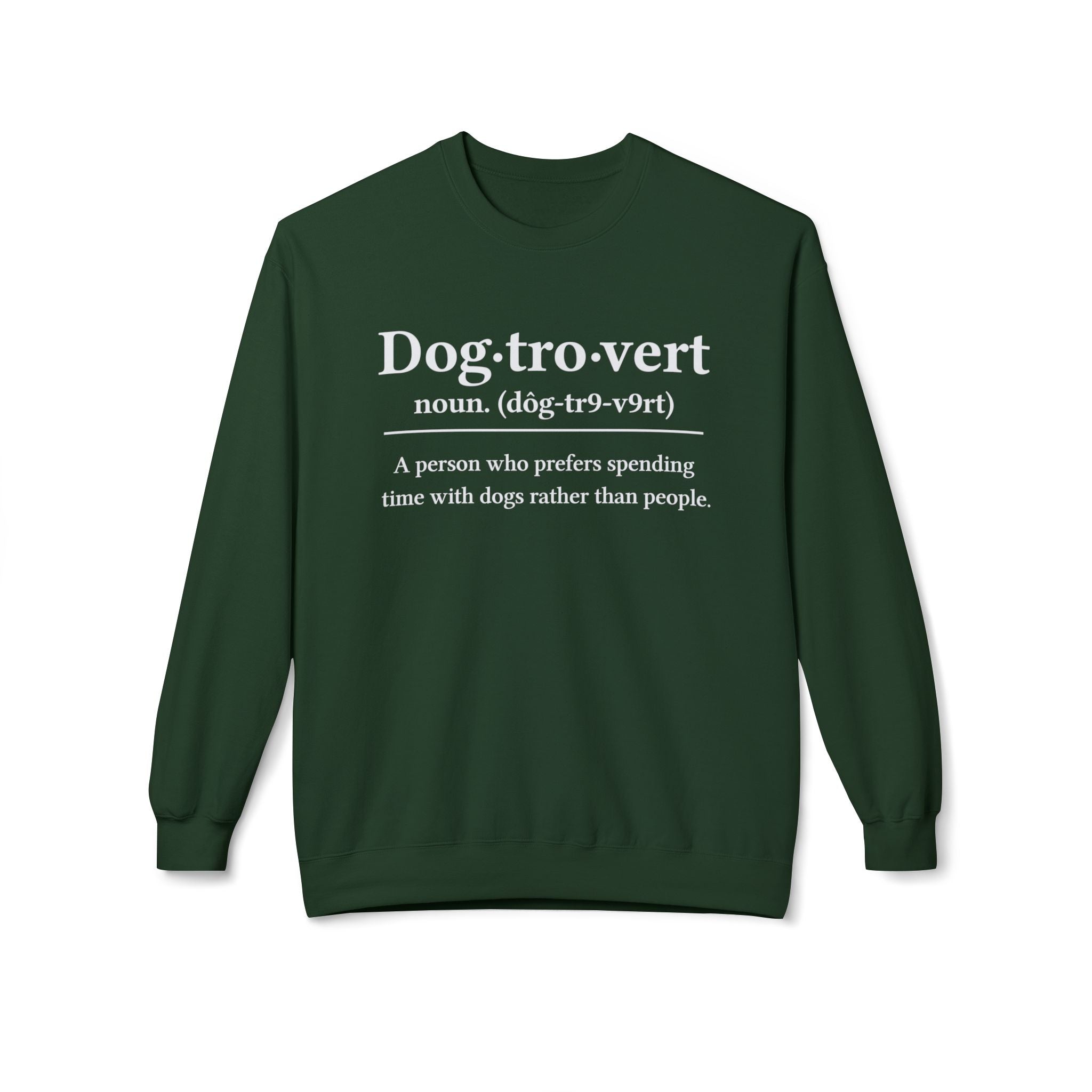 Dog-Tro-Vert Midweight Softstyle Fleece Crewneck Sweatshirt