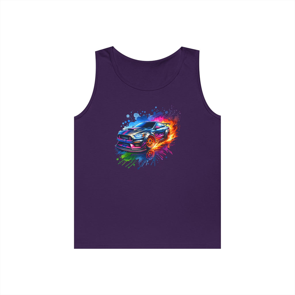 Colorblast Vroom Heavy Cotton Tank Top