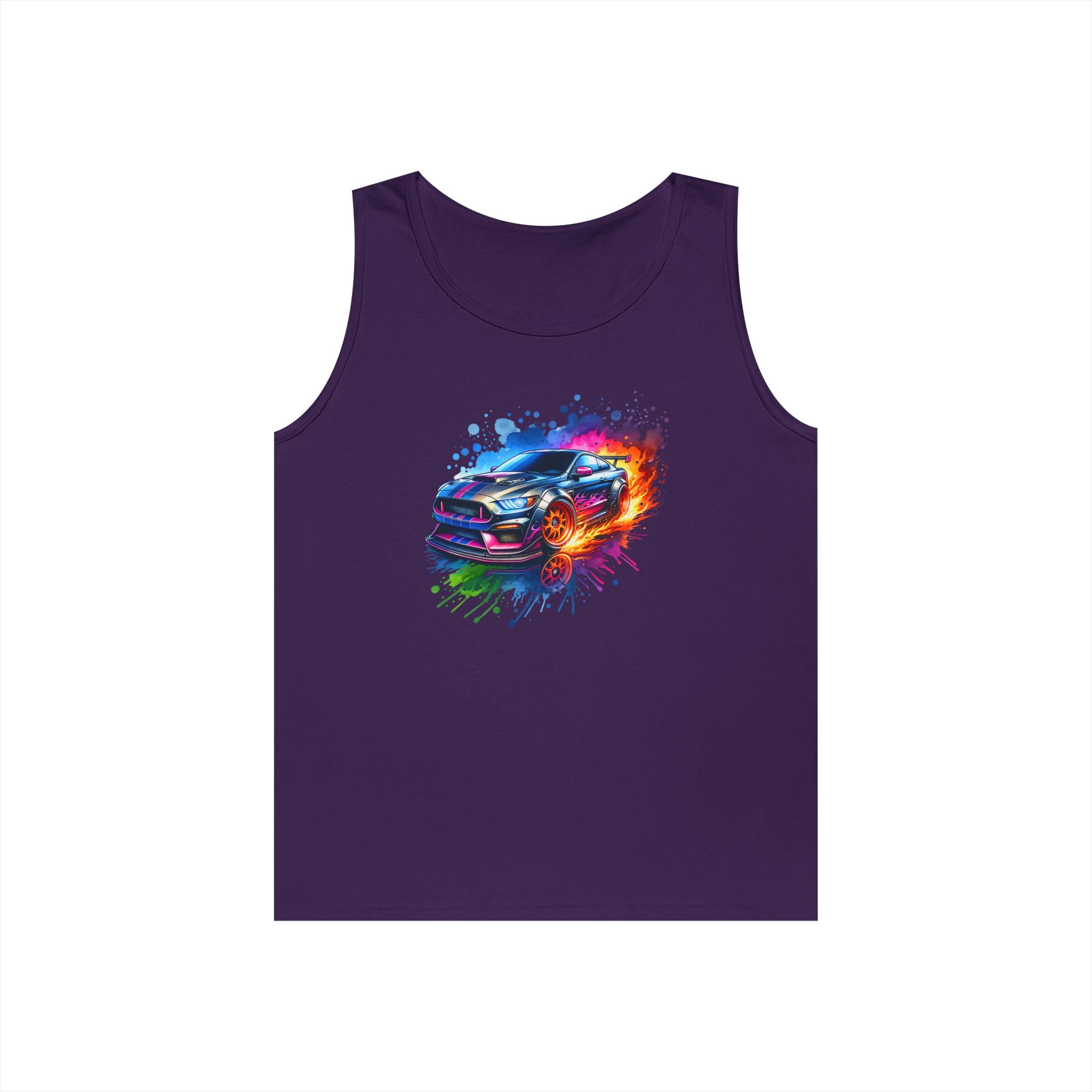 Colorblast Vroom Heavy Cotton Tank Top