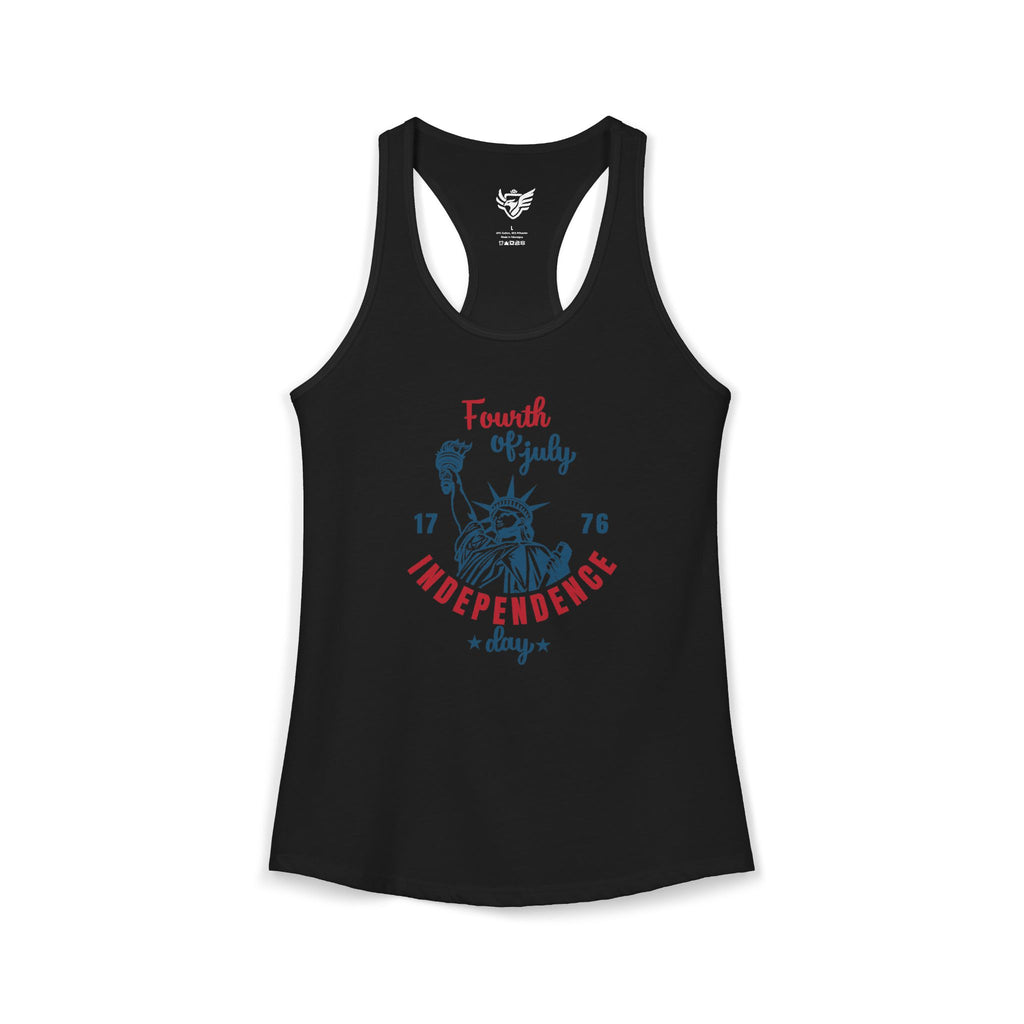 Independence Day Ideal Racerback Tank
