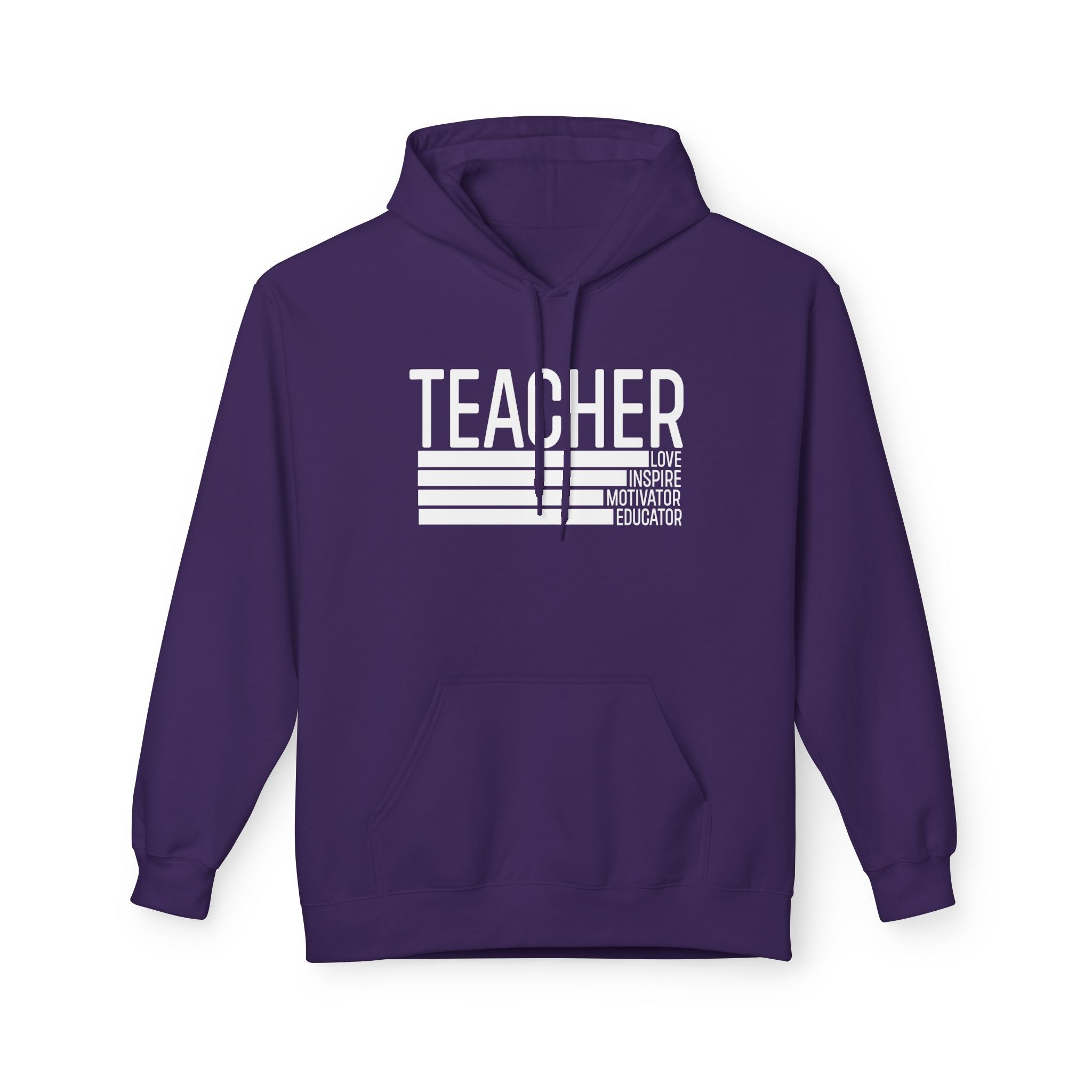 Teacher Midweight Softstyle Fleece Hoodie
