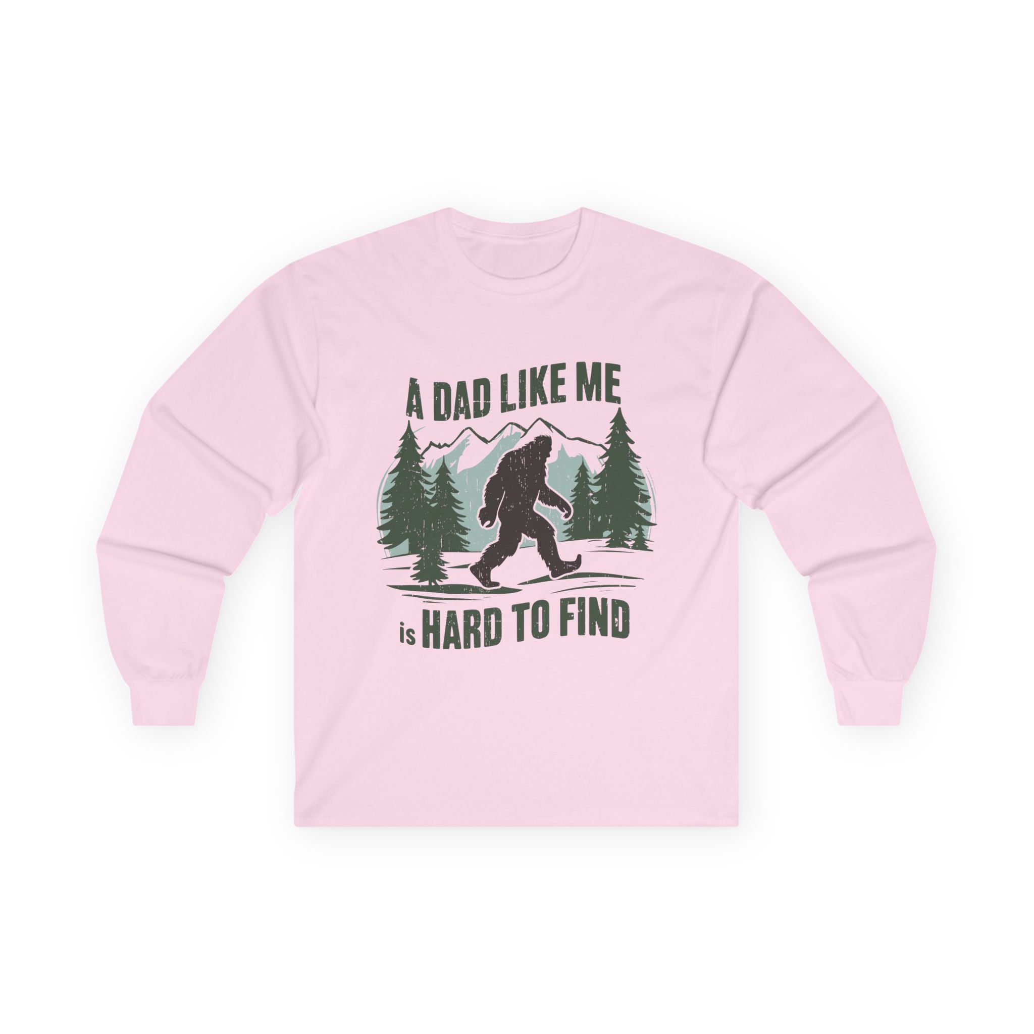 Hard to Find Dad Cotton Long Sleeve Tee