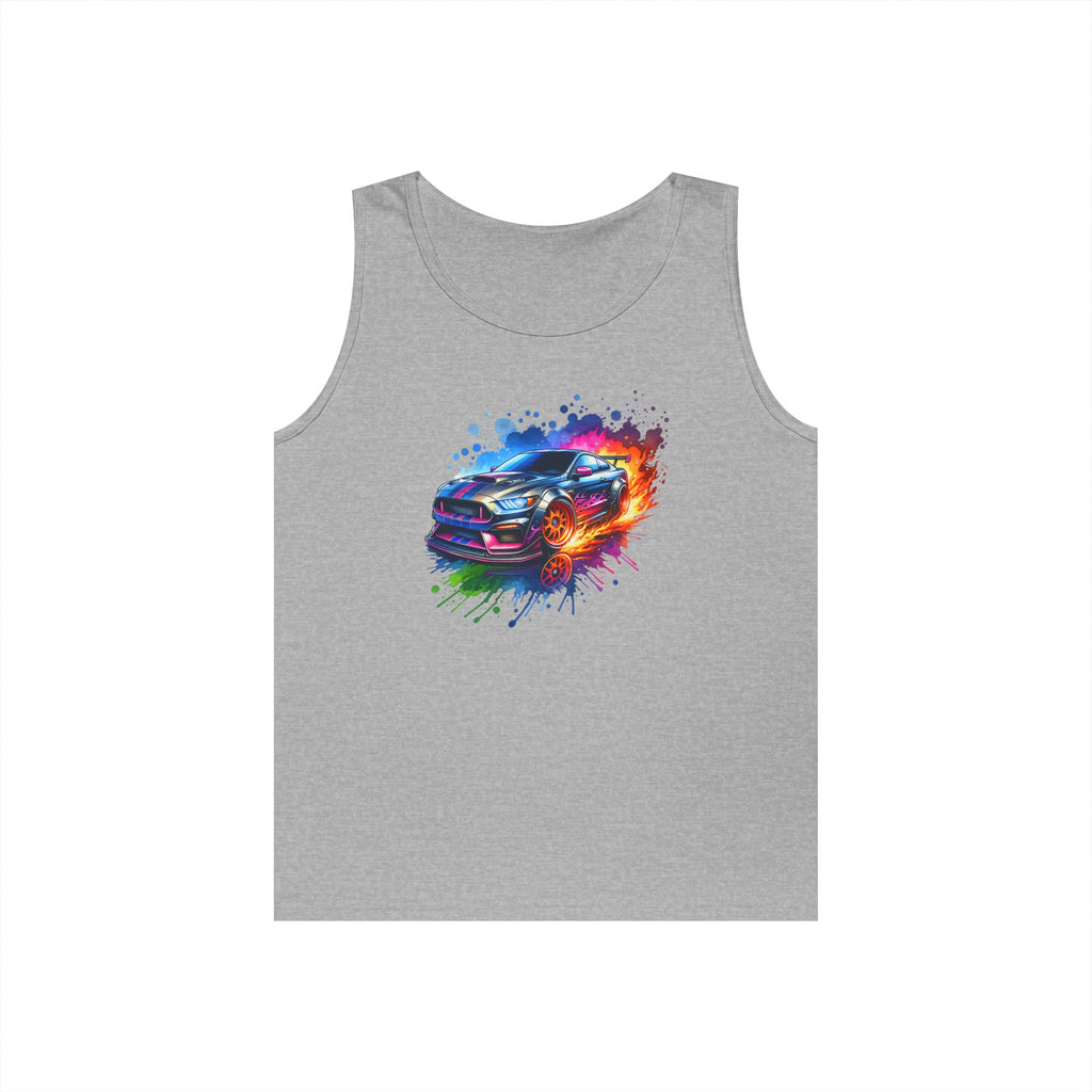 Colorblast Vroom Heavy Cotton Tank Top