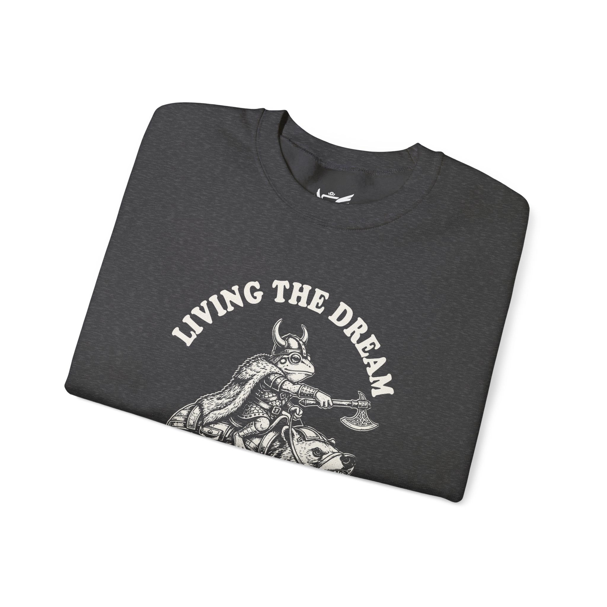 Living The Dream Heavy Blend™ Crewneck Sweatshirt
