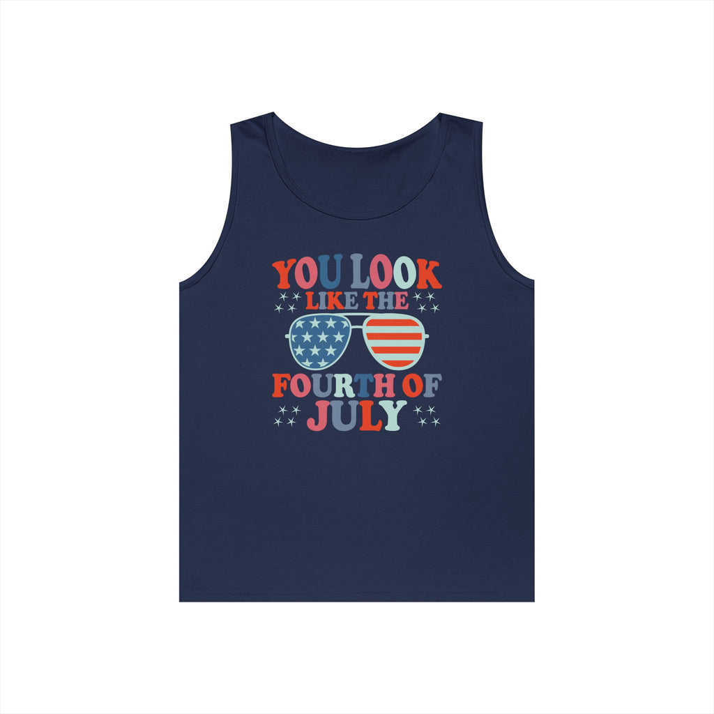You Look Like Heavy Cotton Tank Top