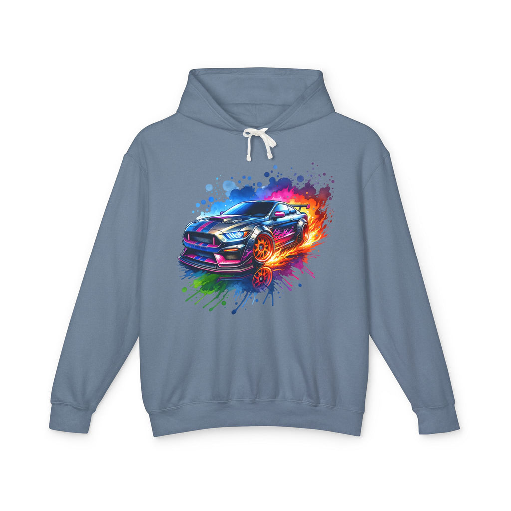 Colorblast Vroom Lightweight Hooded Sweatshirt