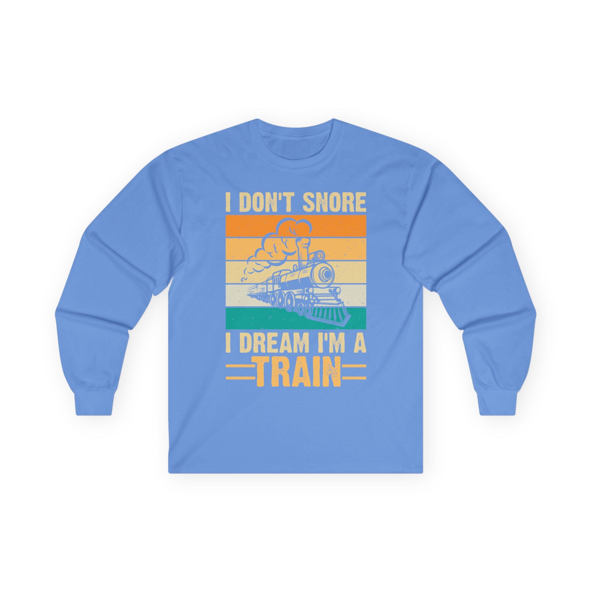 I Don't Snore Cotton Long Sleeve Tee