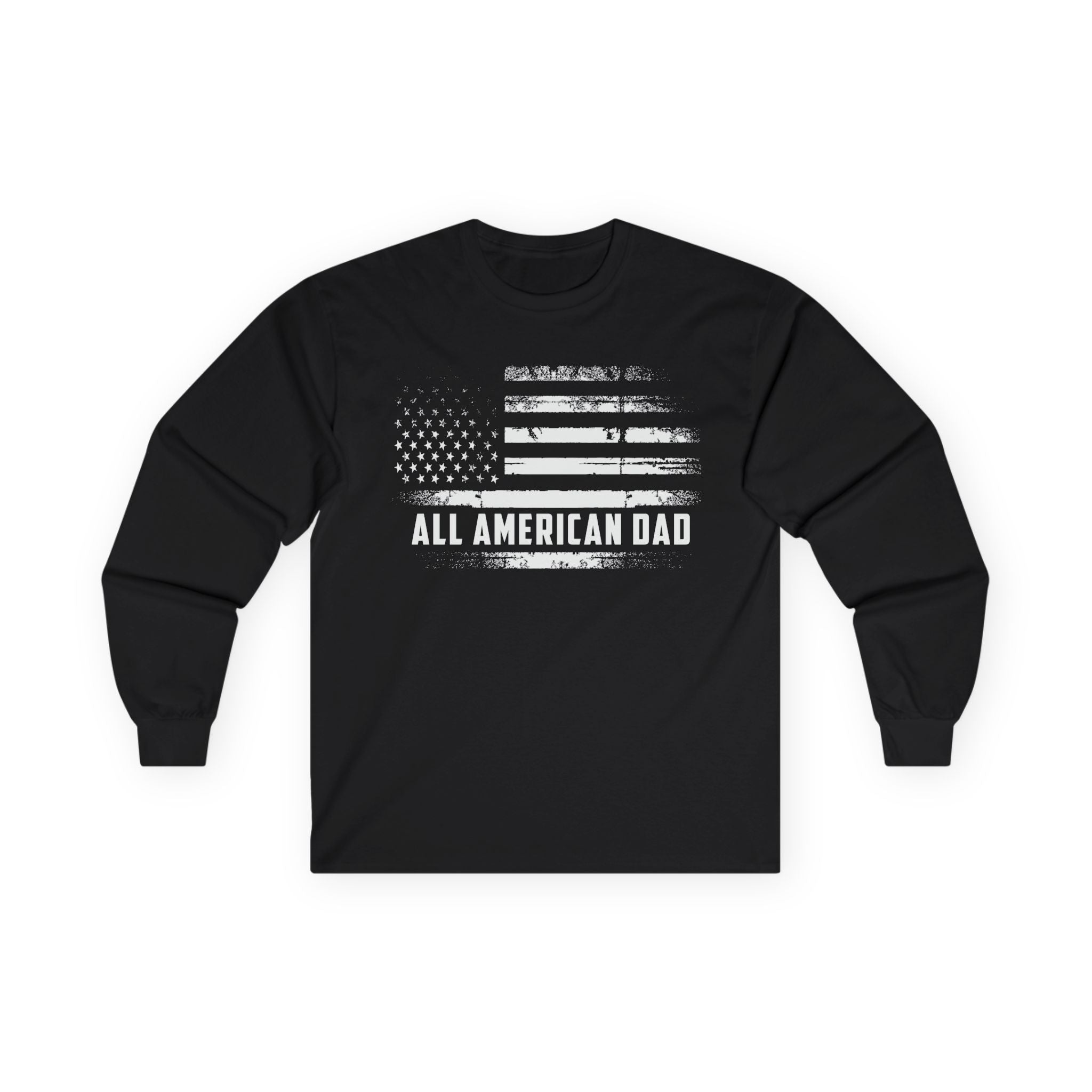 All American Dad Cotton Long Sleeve Tee