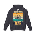 I Don't Snore Lightweight Hooded Sweatshirt
