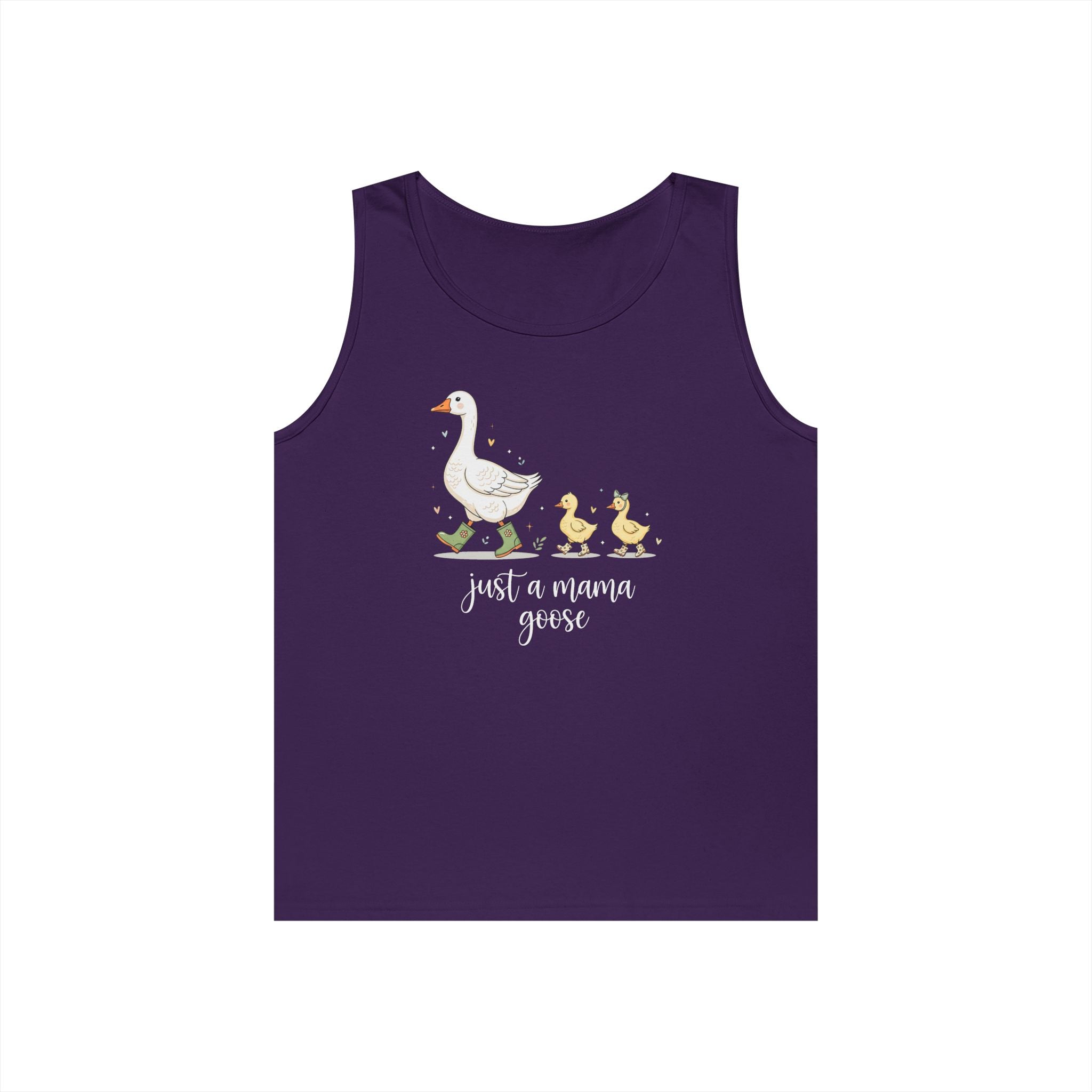 Just A Momma Goose Heavy Cotton Tank Top