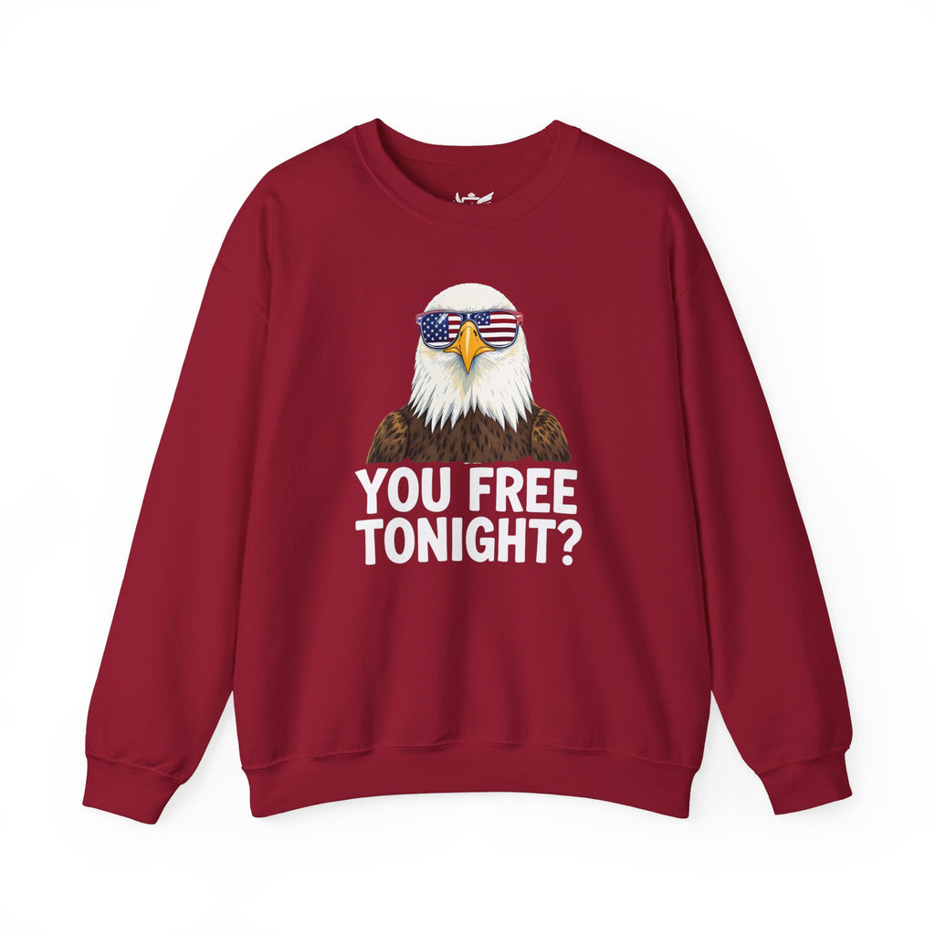 You Free Tonight? Heavy Blend™ Crewneck Sweatshirt