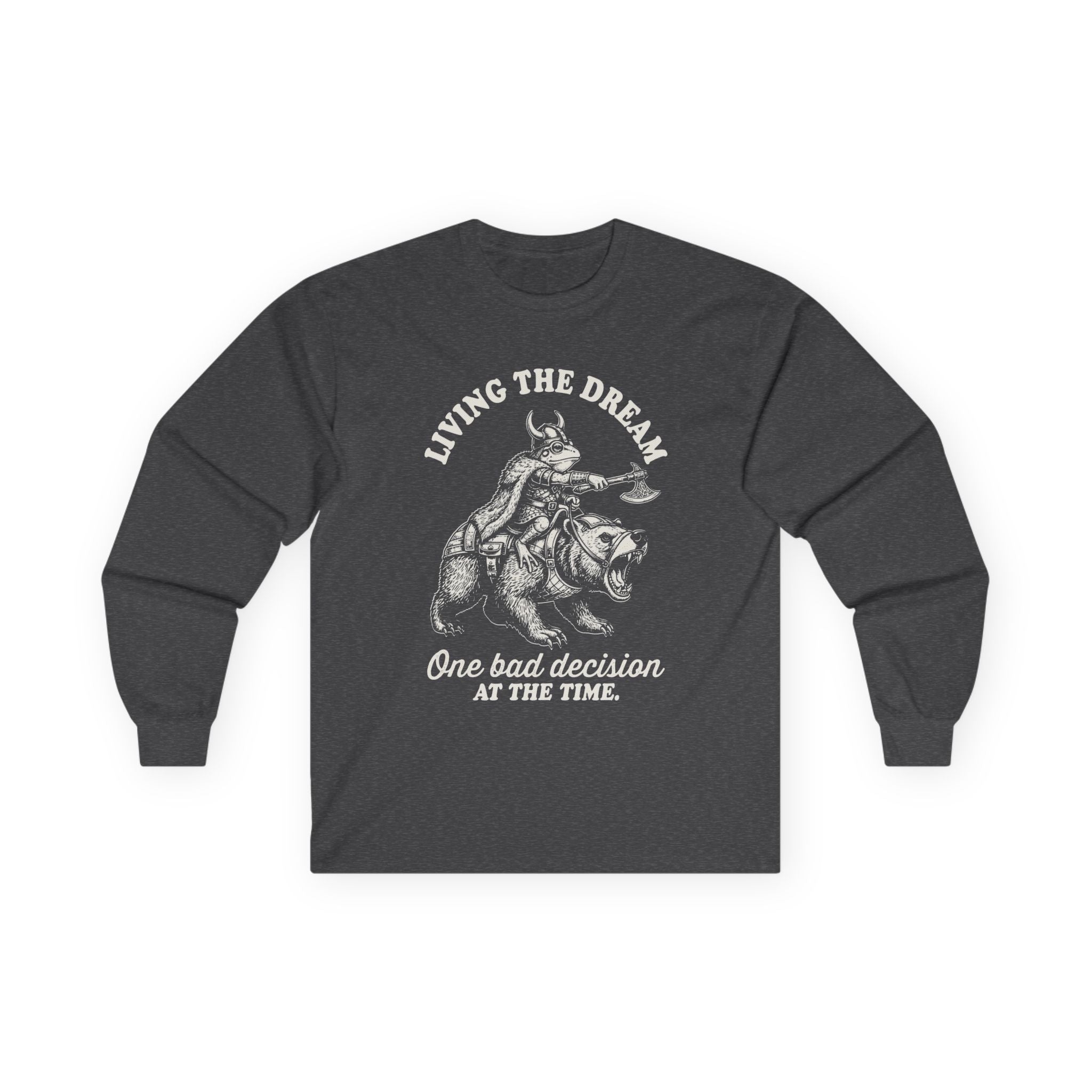 Living The Dream Cotton Long Sleeve Tee