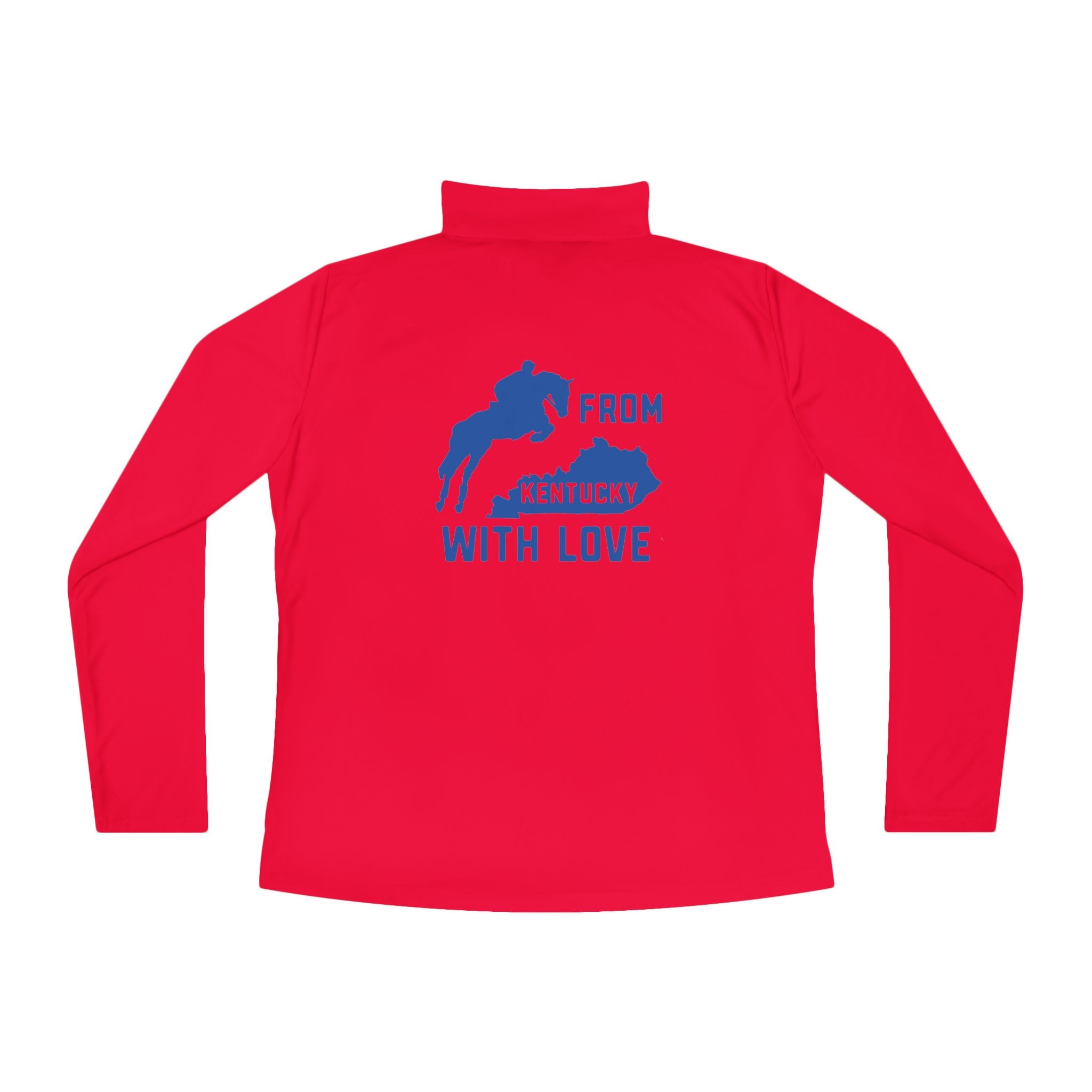 Ladies KY with Love Quarter-Zip Pullover