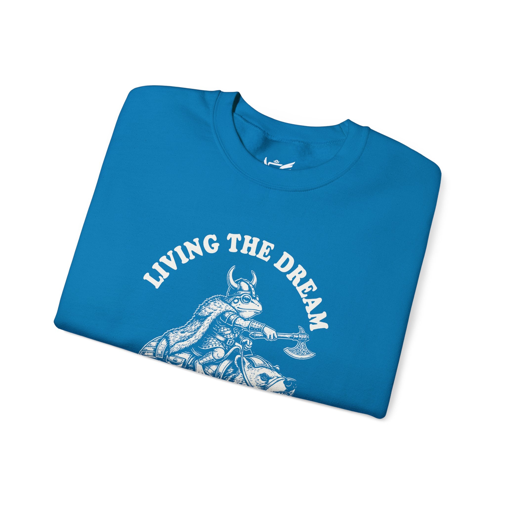 Living The Dream Heavy Blend™ Crewneck Sweatshirt