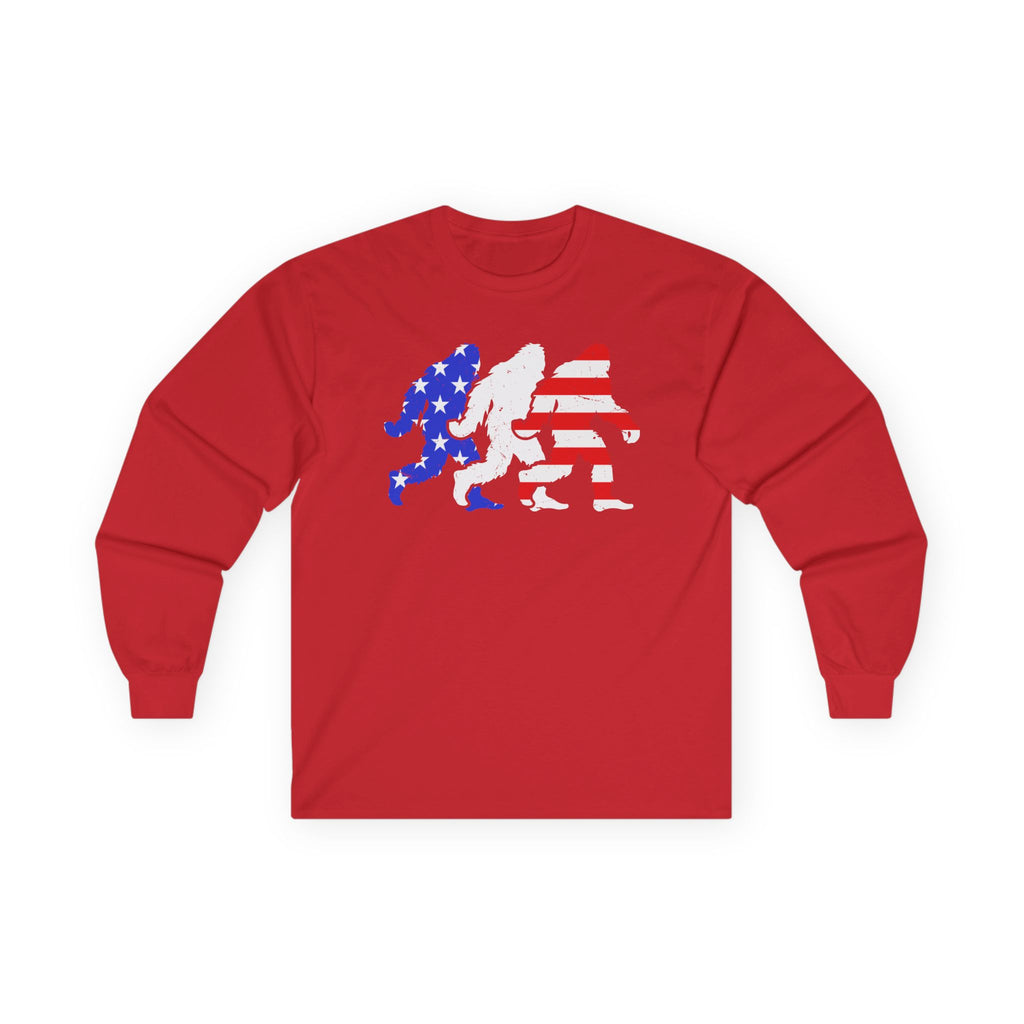 Big Foot USA Cotton Long Sleeve Tee