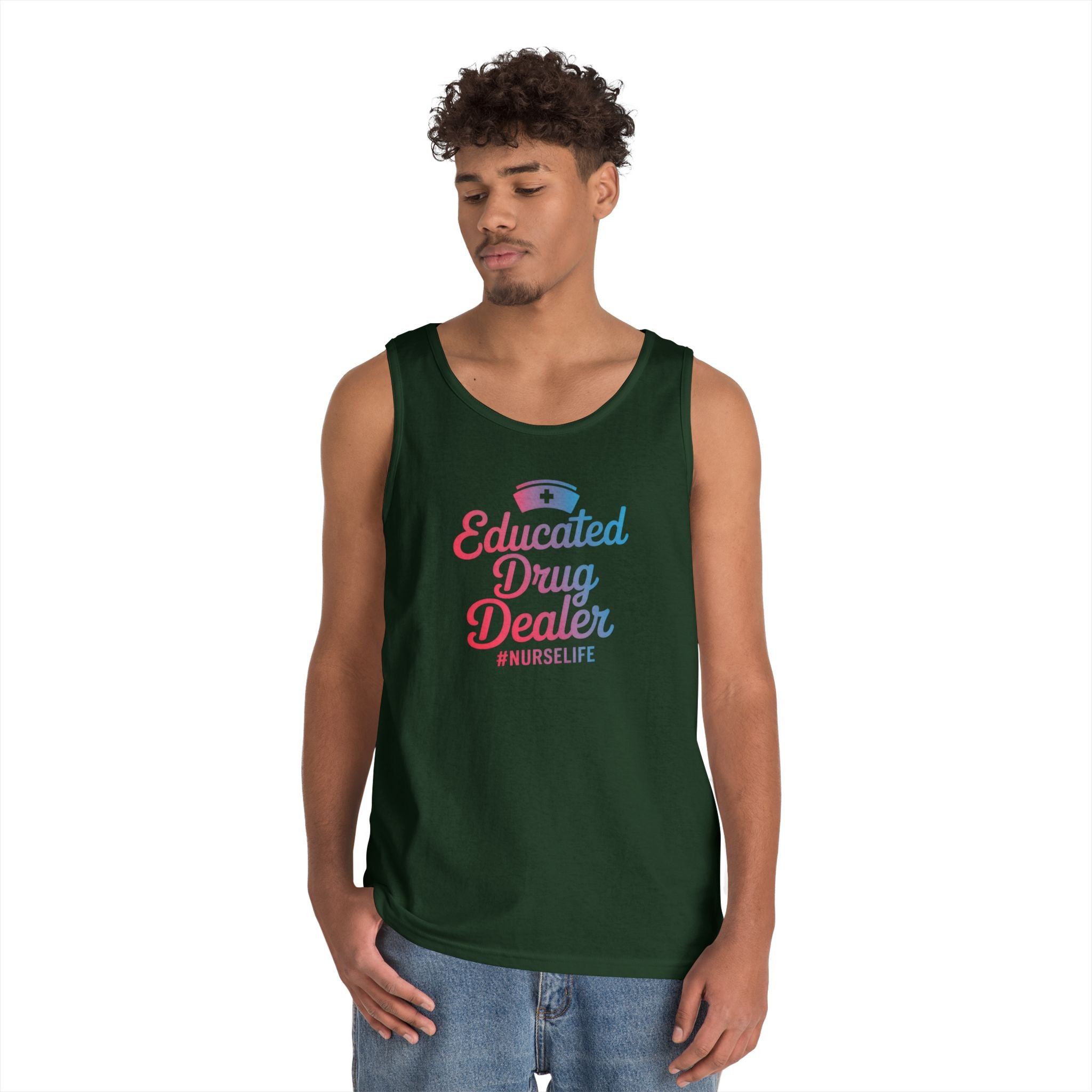 Educated Heavy Cotton Tank Top