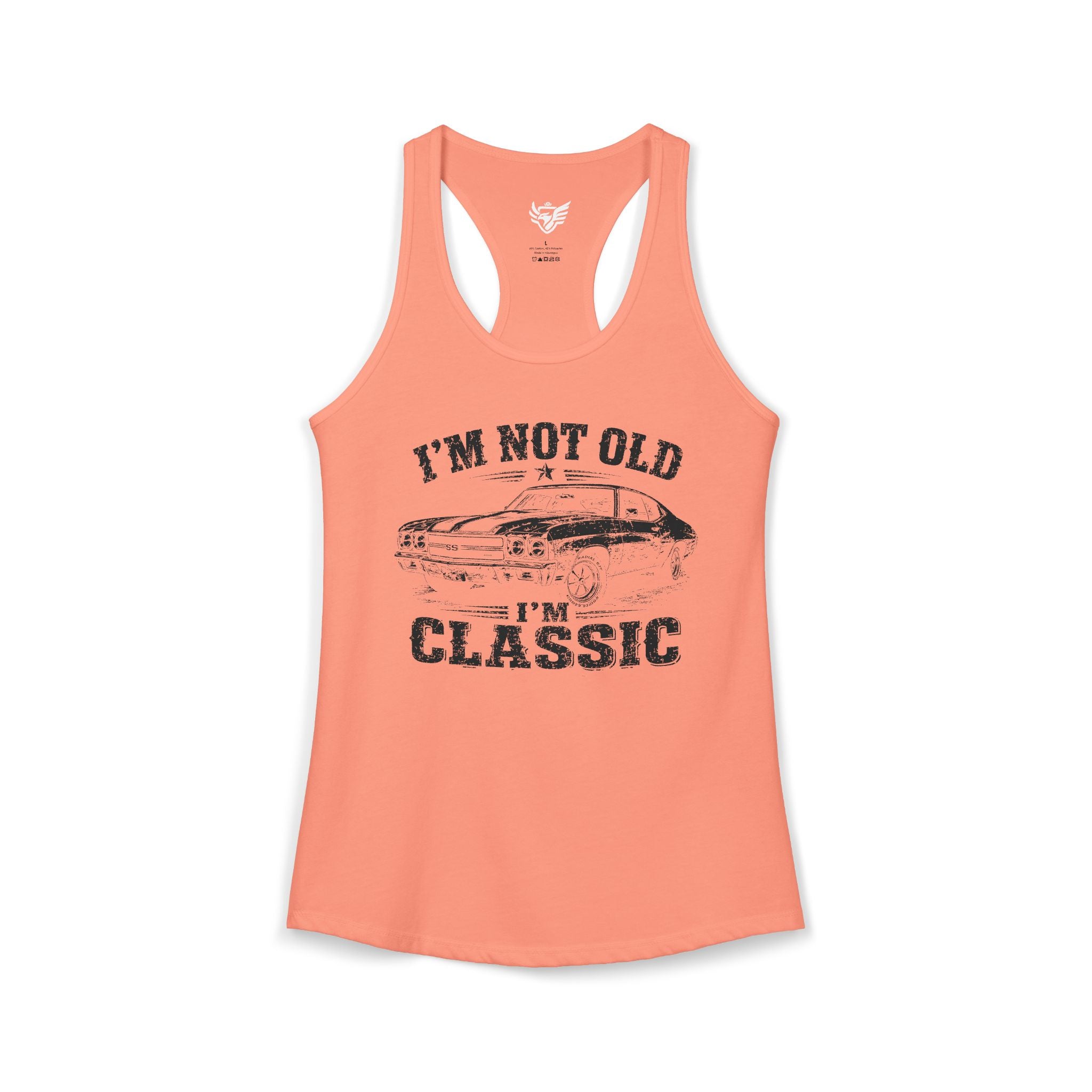 Not Old, Classic Ideal Racerback Tank