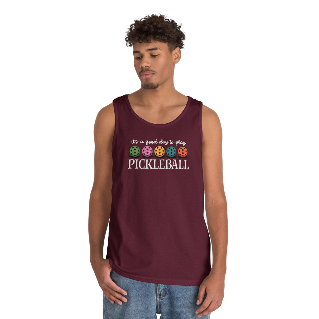 Good Day Pickleball Heavy Cotton Tank Top