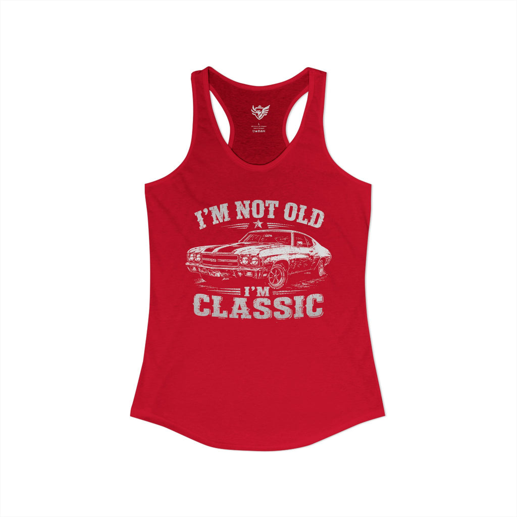 Not Old, Classic Ideal Racerback Tank