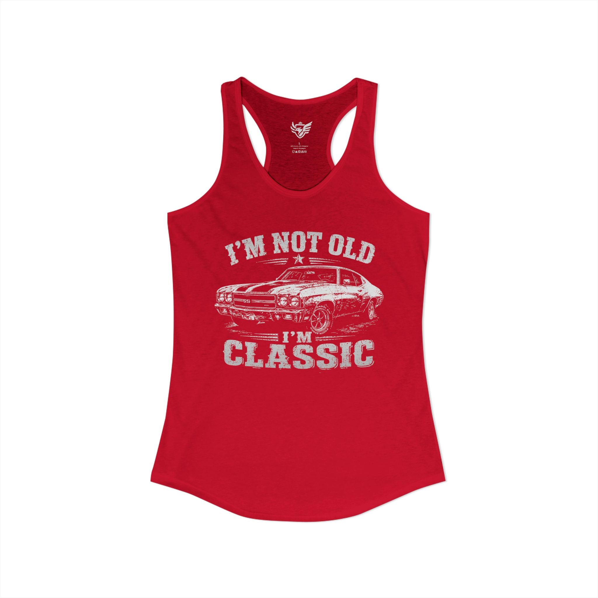 Not Old, Classic Ideal Racerback Tank