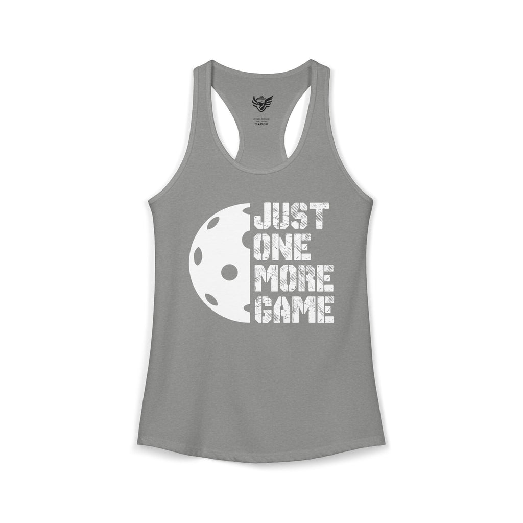 Just One More Game Ideal Racerback Tank