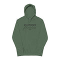Unisex Embroidered KY Pigment-Dyed Hoodie