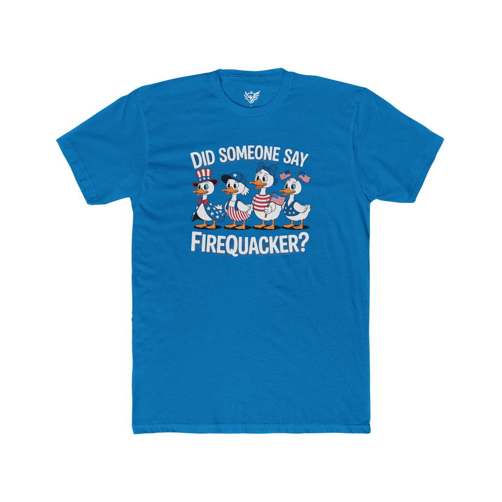 Firequackers Cotton Crew Tee
