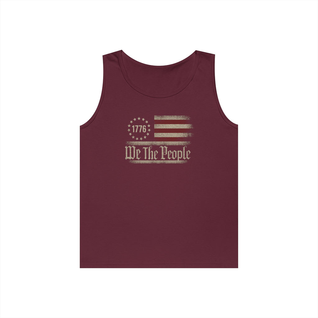 We The People Heavy Cotton Tank Top