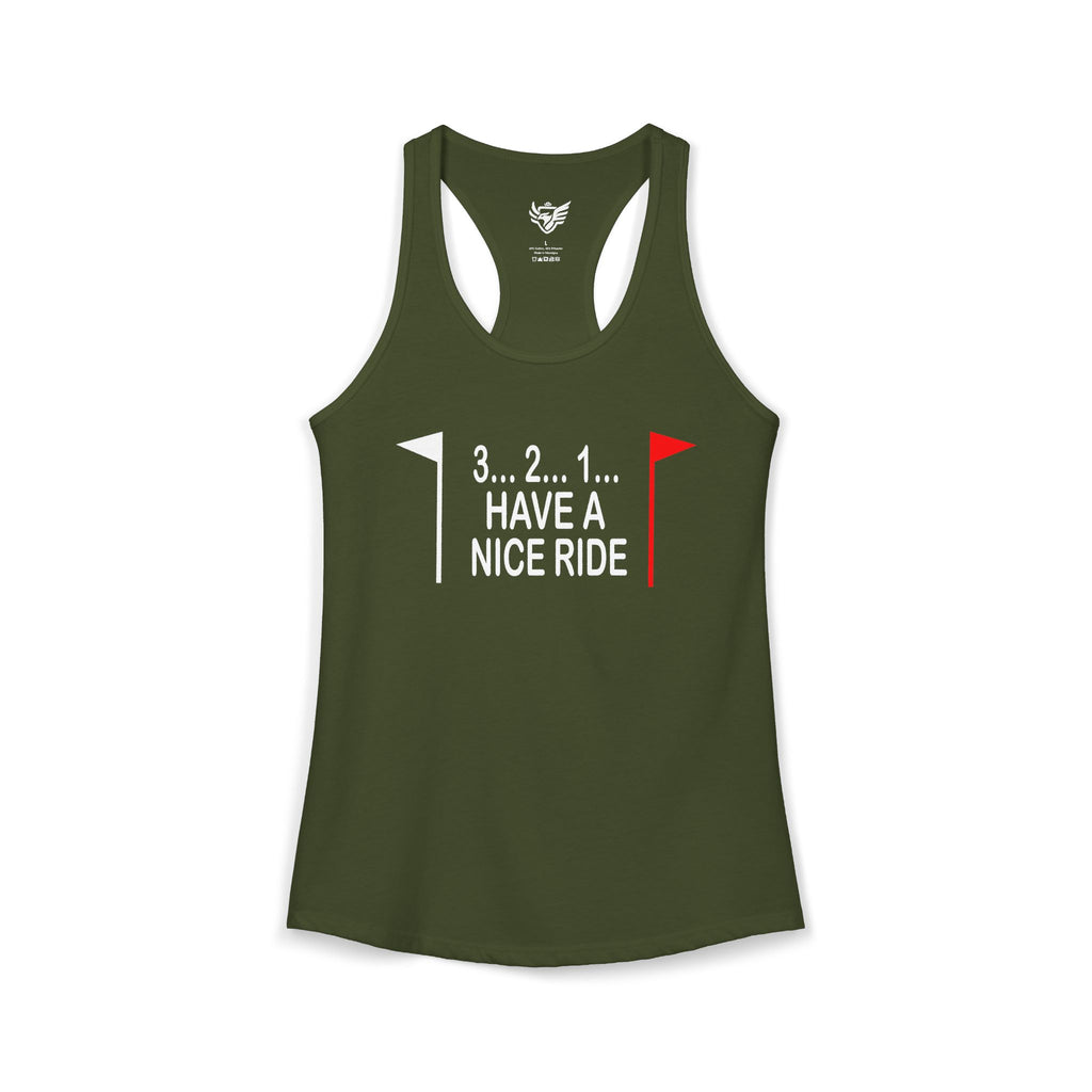 Have a Nice Ride Ideal Racerback Tank