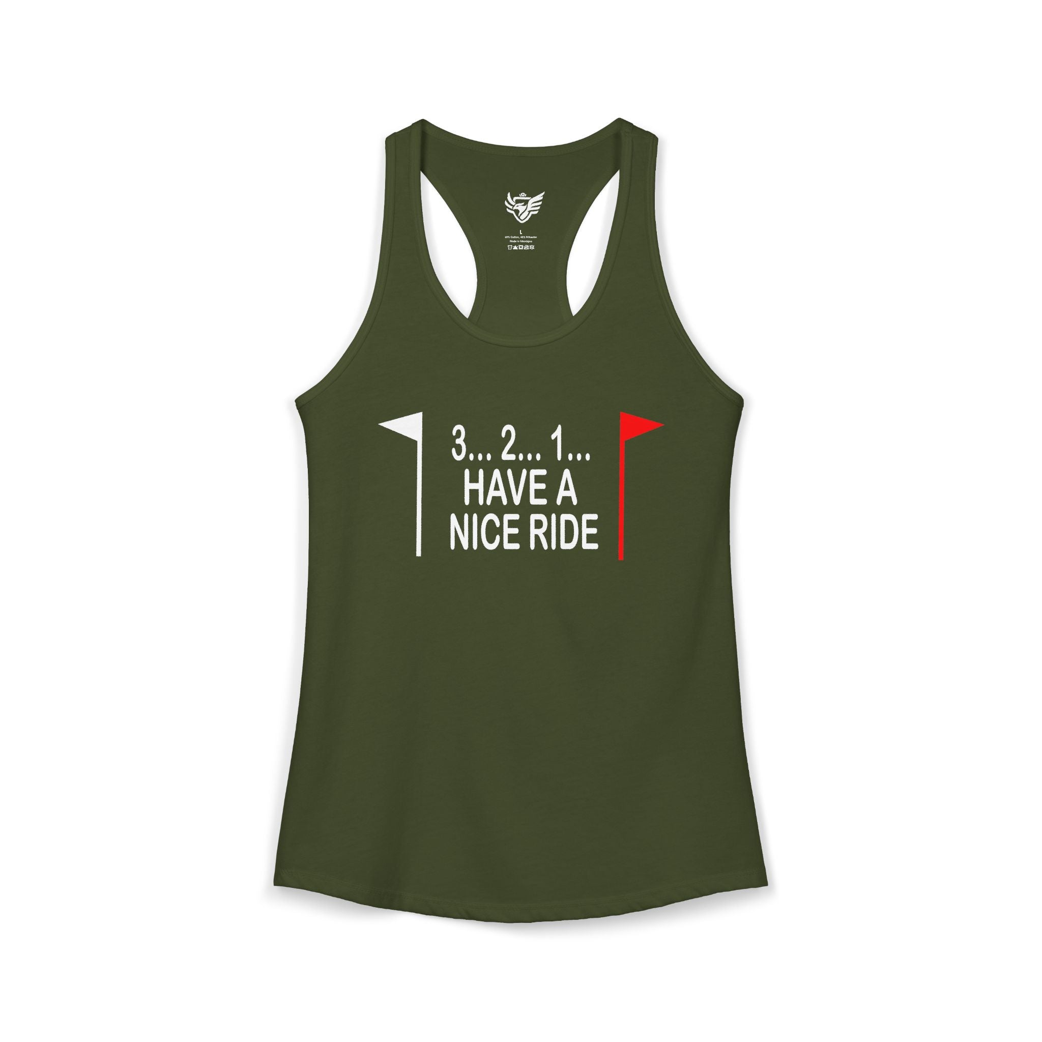 Have a Nice Ride Ideal Racerback Tank