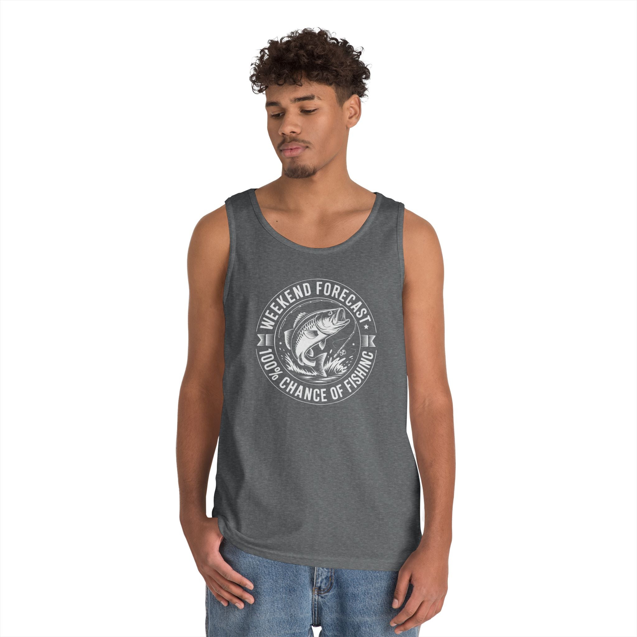 Weekend Forecast Heavy Cotton Tank Top