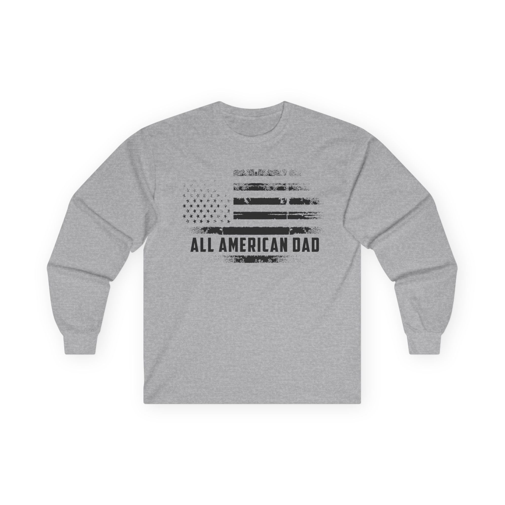 All American Dad Cotton Long Sleeve Tee