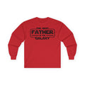 The Best Father In The Galaxy Cotton Long Sleeve Tee