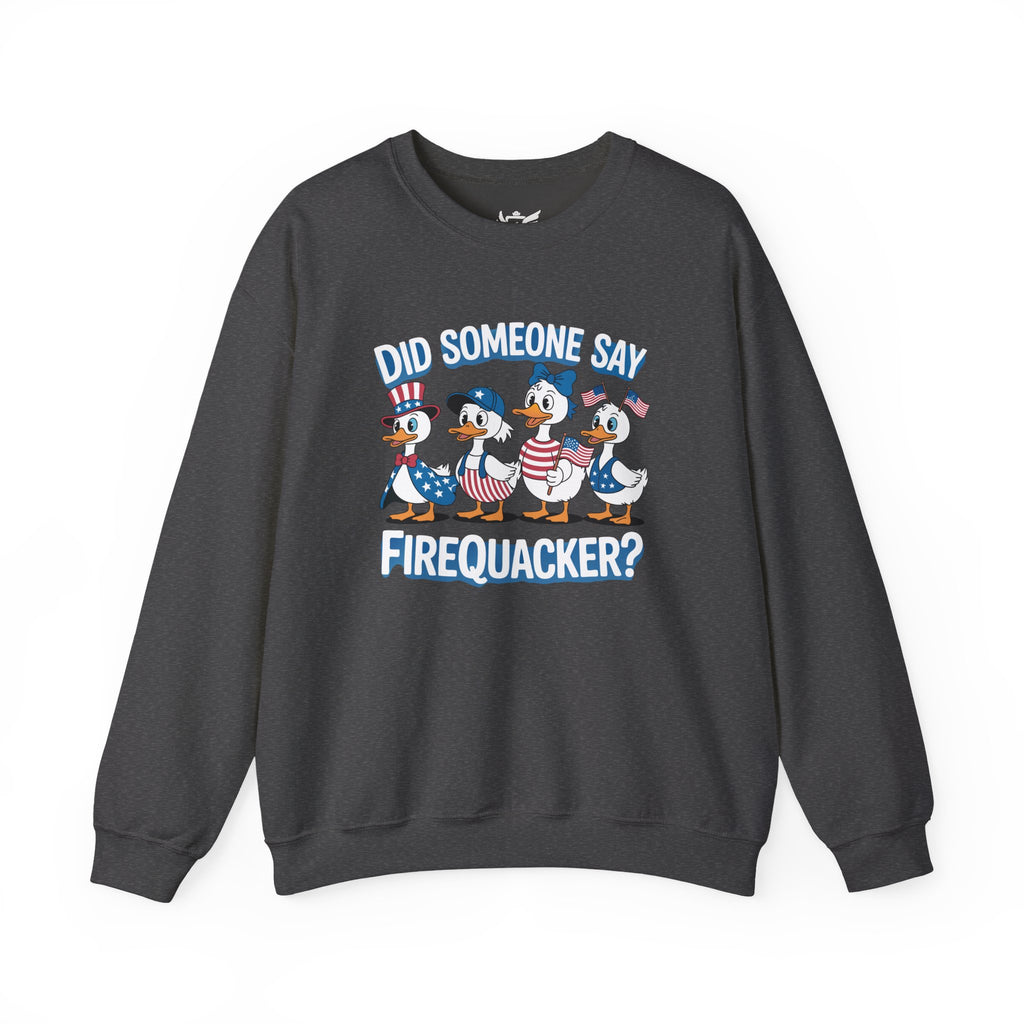 Firequackers Heavy Blend™ Crewneck Sweatshirt