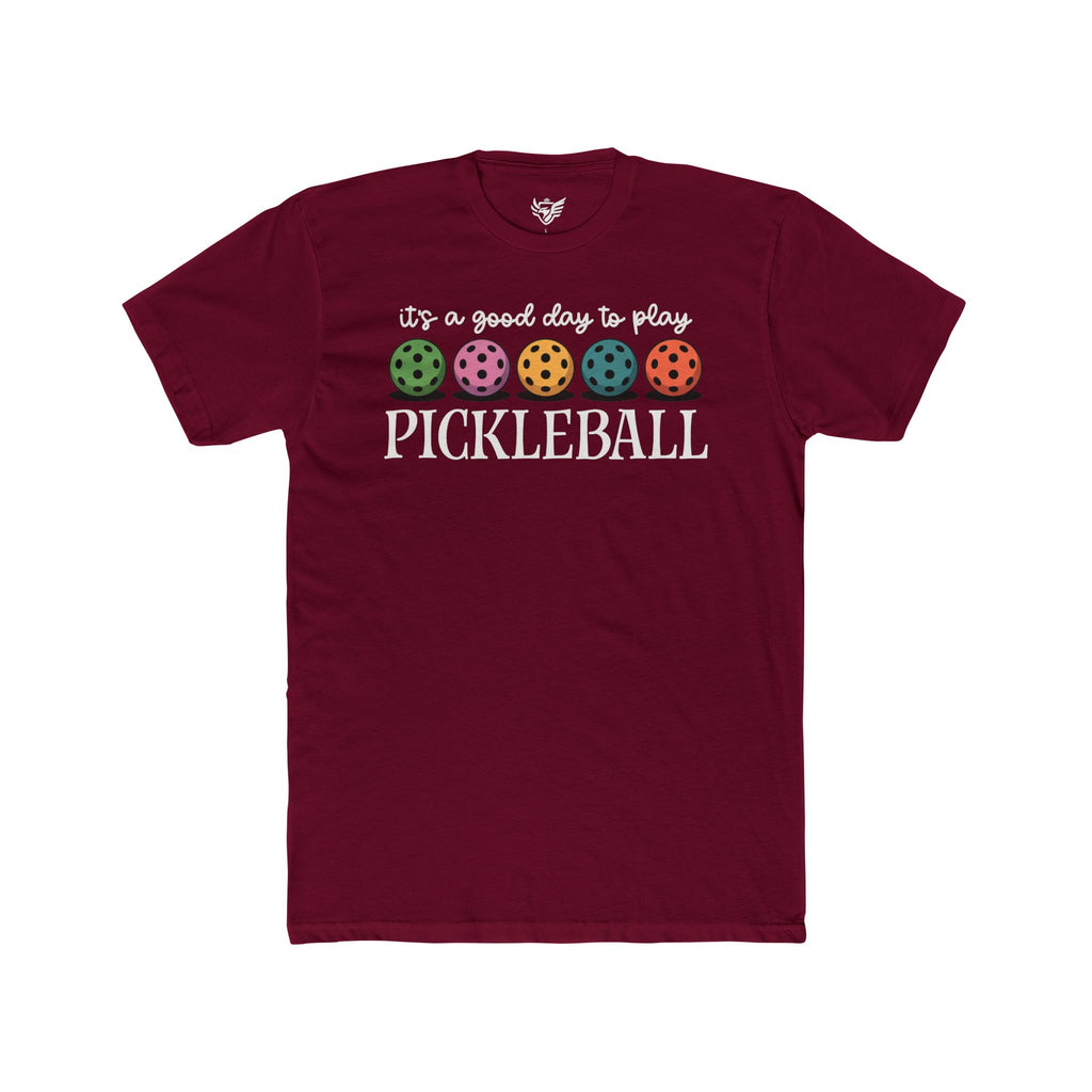 Good Day Pickleball Cotton Crew Tee