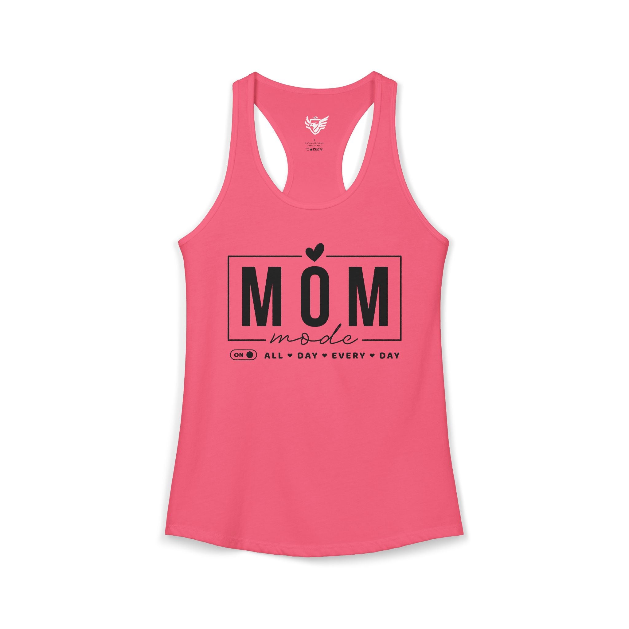 Mom Mode Ideal Racerback Tank