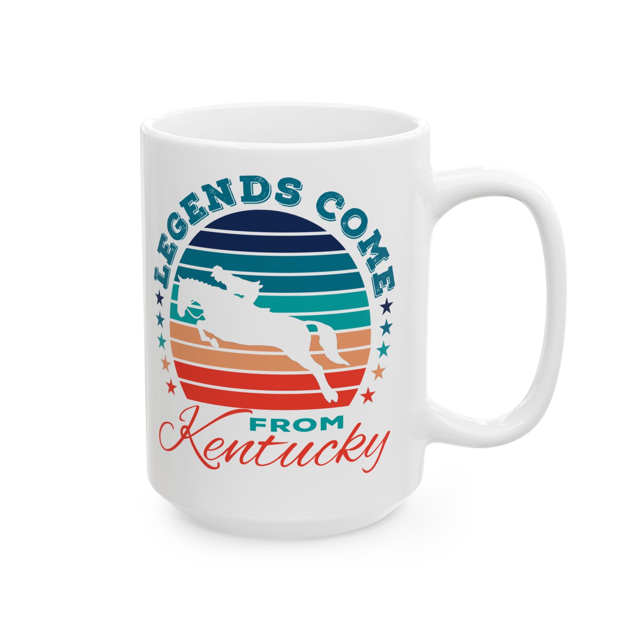 Legend 5 Star Ceramic Mug, (11oz, 15oz)