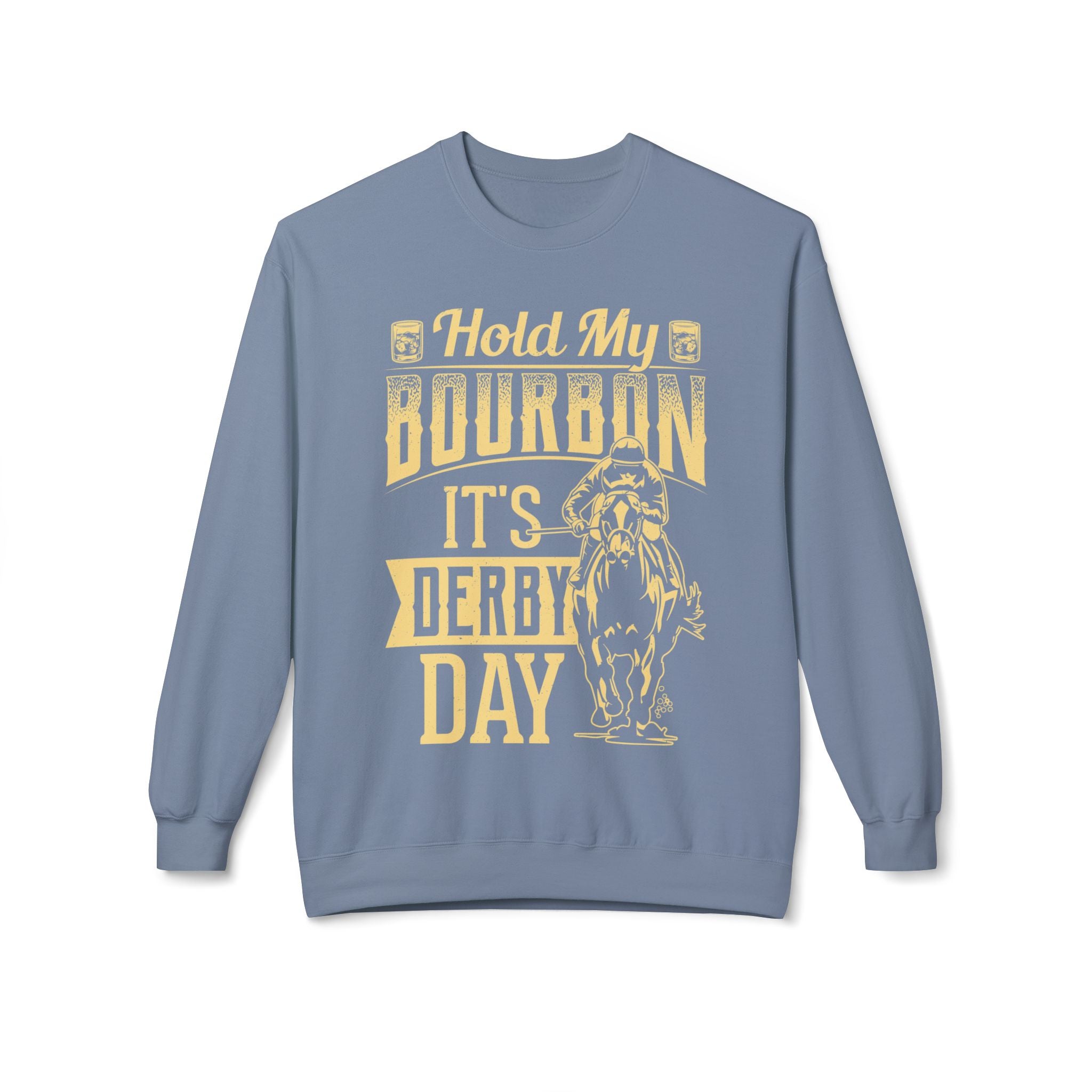 Derby Day Midweight Softstyle Fleece Crewneck Sweatshirt