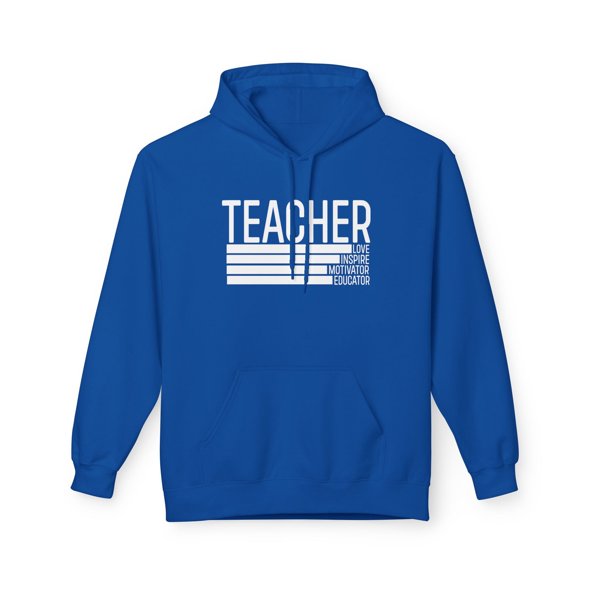 Teacher Midweight Softstyle Fleece Hoodie