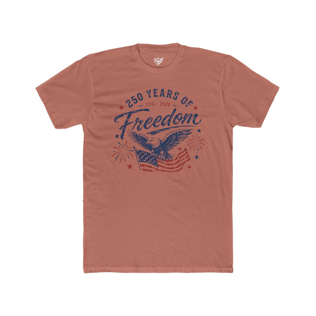 250 Years of Freedom Cotton Crew Tee