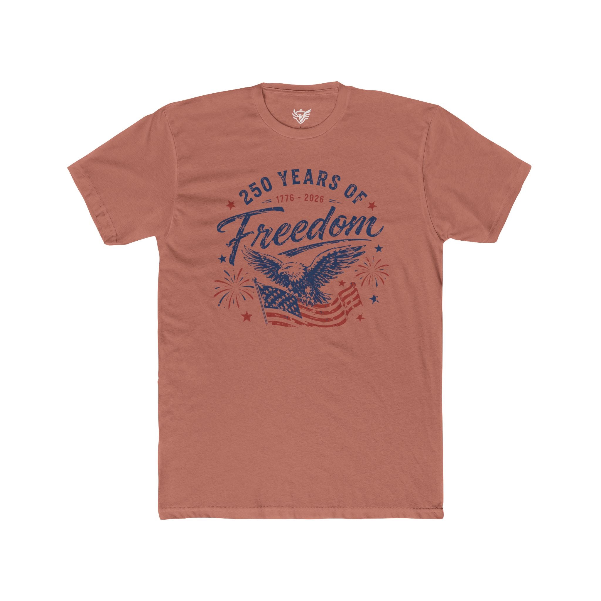 250 Years of Freedom Cotton Crew Tee