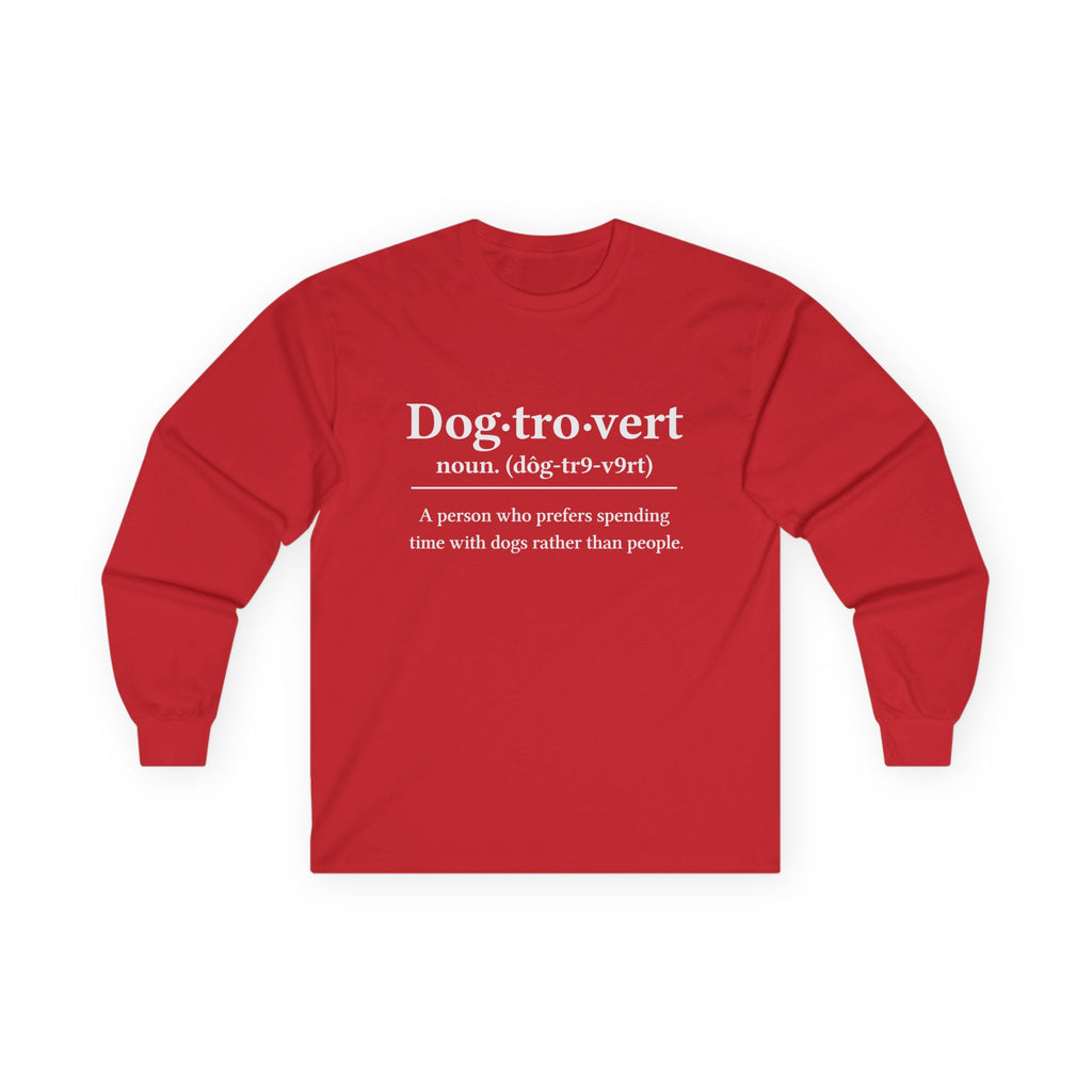 Dog-Tro-Vert Cotton Long Sleeve Tee